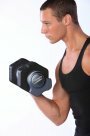Mileage Fitness AD-55 One 5 - 55lb Adjustable Dumbbell